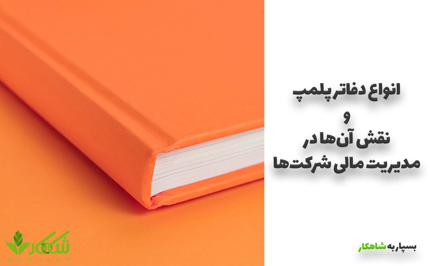 کاربرد دفاتر پلمپ در حسابداری و مدیریت مالی