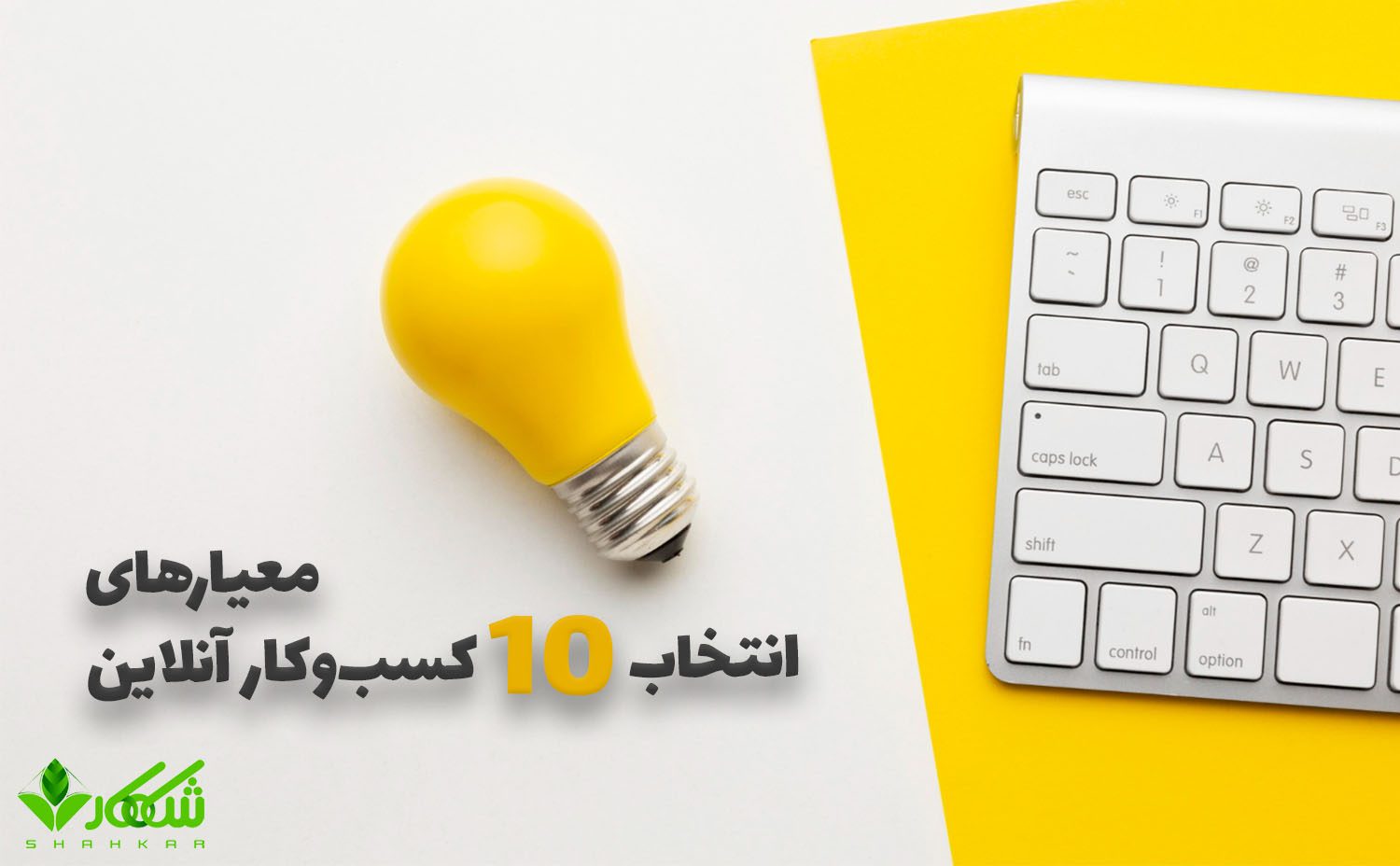 معیارهای انتخاب ۱۰ کسب‌وکار آنلاین